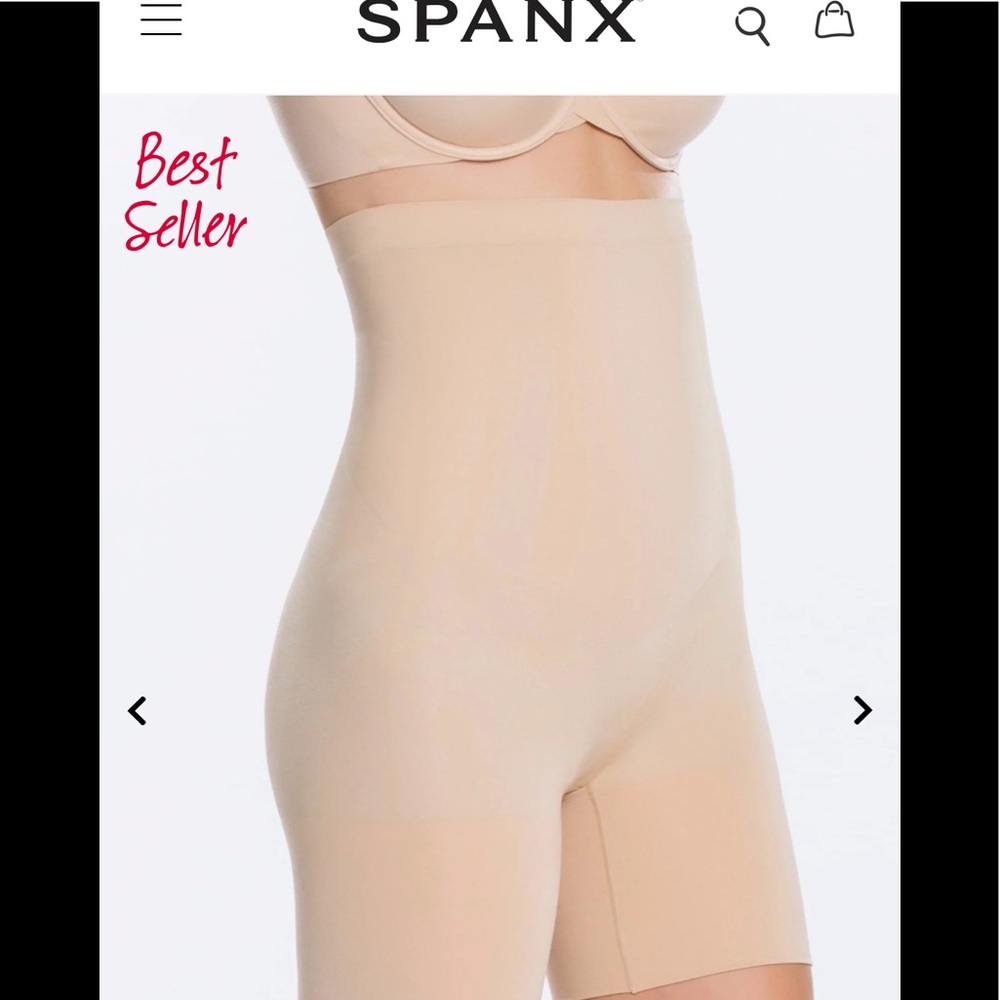 Spanx Size M/M woman’s Shape wear Tummy control panties shorts Color nude